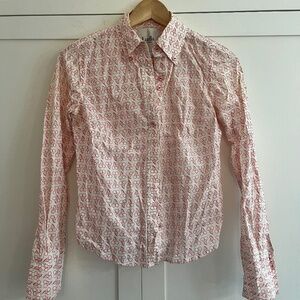 Luella for Target Cherry Button Down